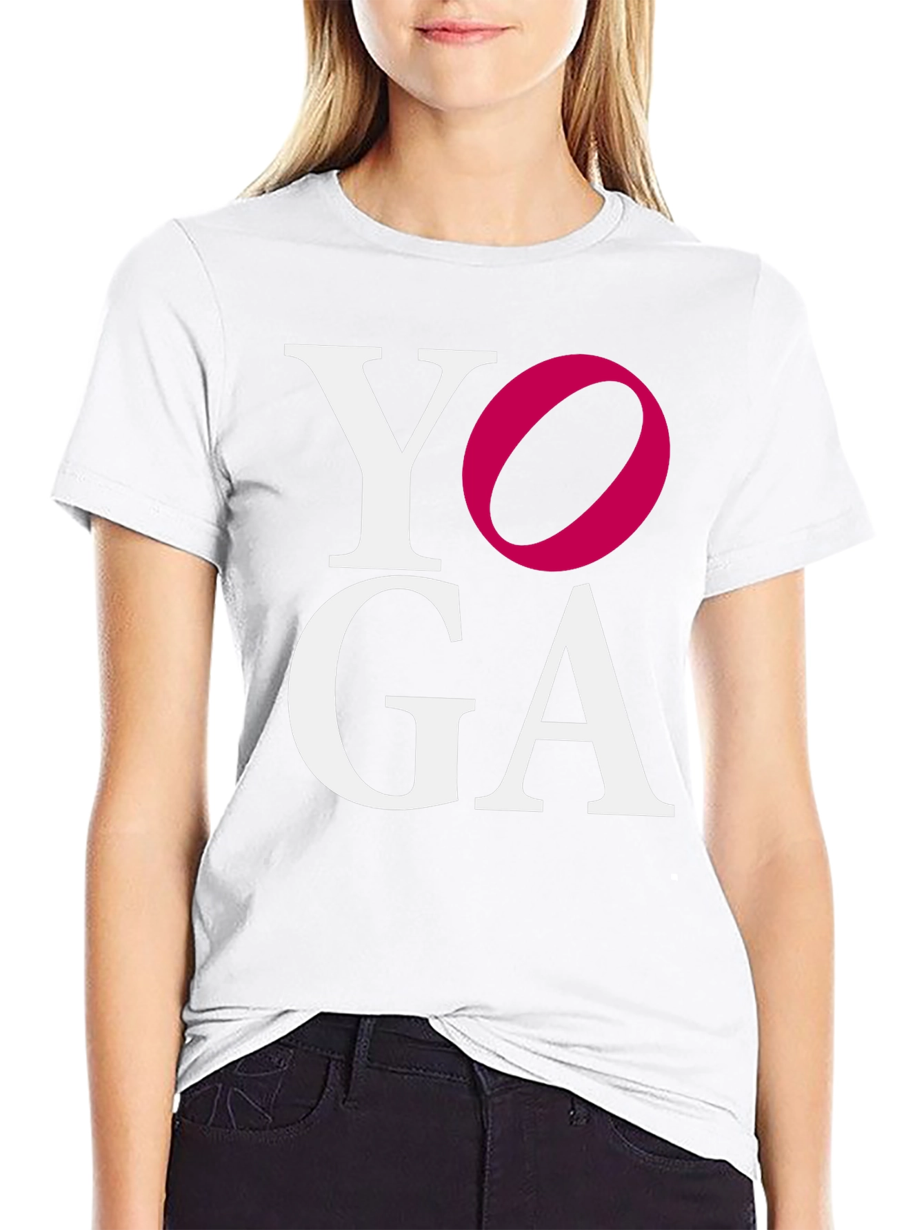 Yoga Graphic Tee - Stylish & Comfortable