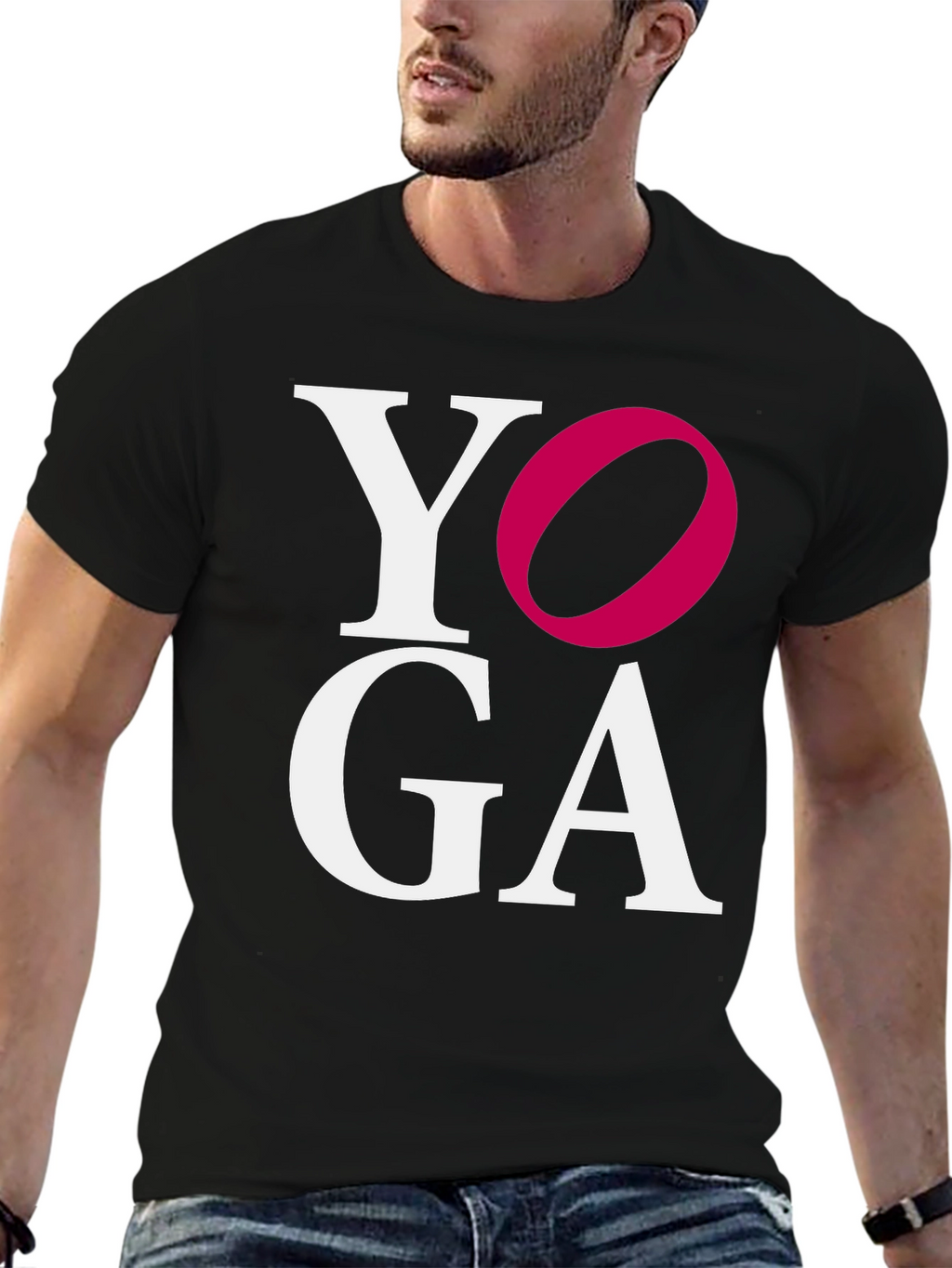 Yoga Graphic Tee - Stylish & Comfortable