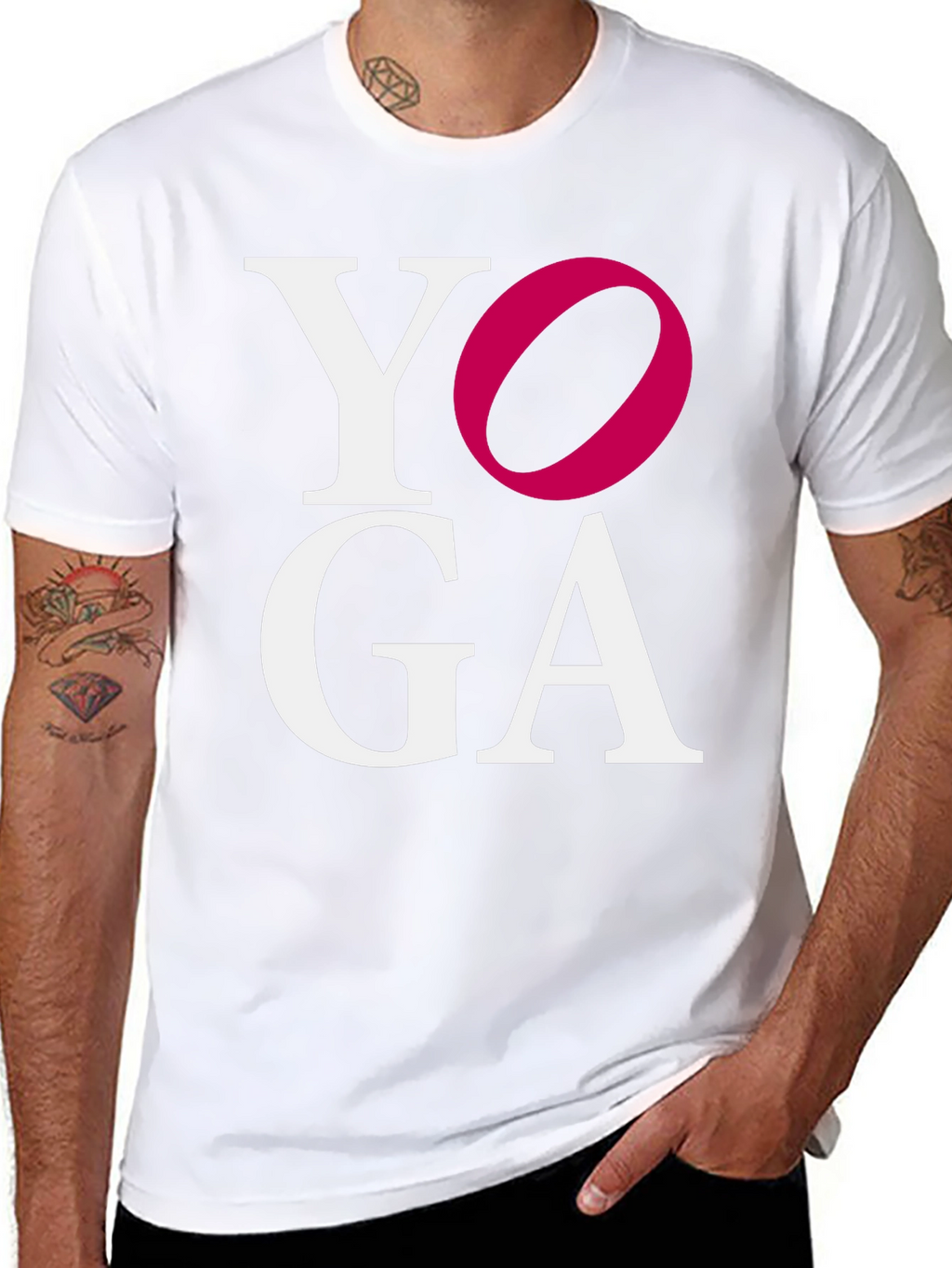 Yoga Graphic Tee - Stylish & Comfortable