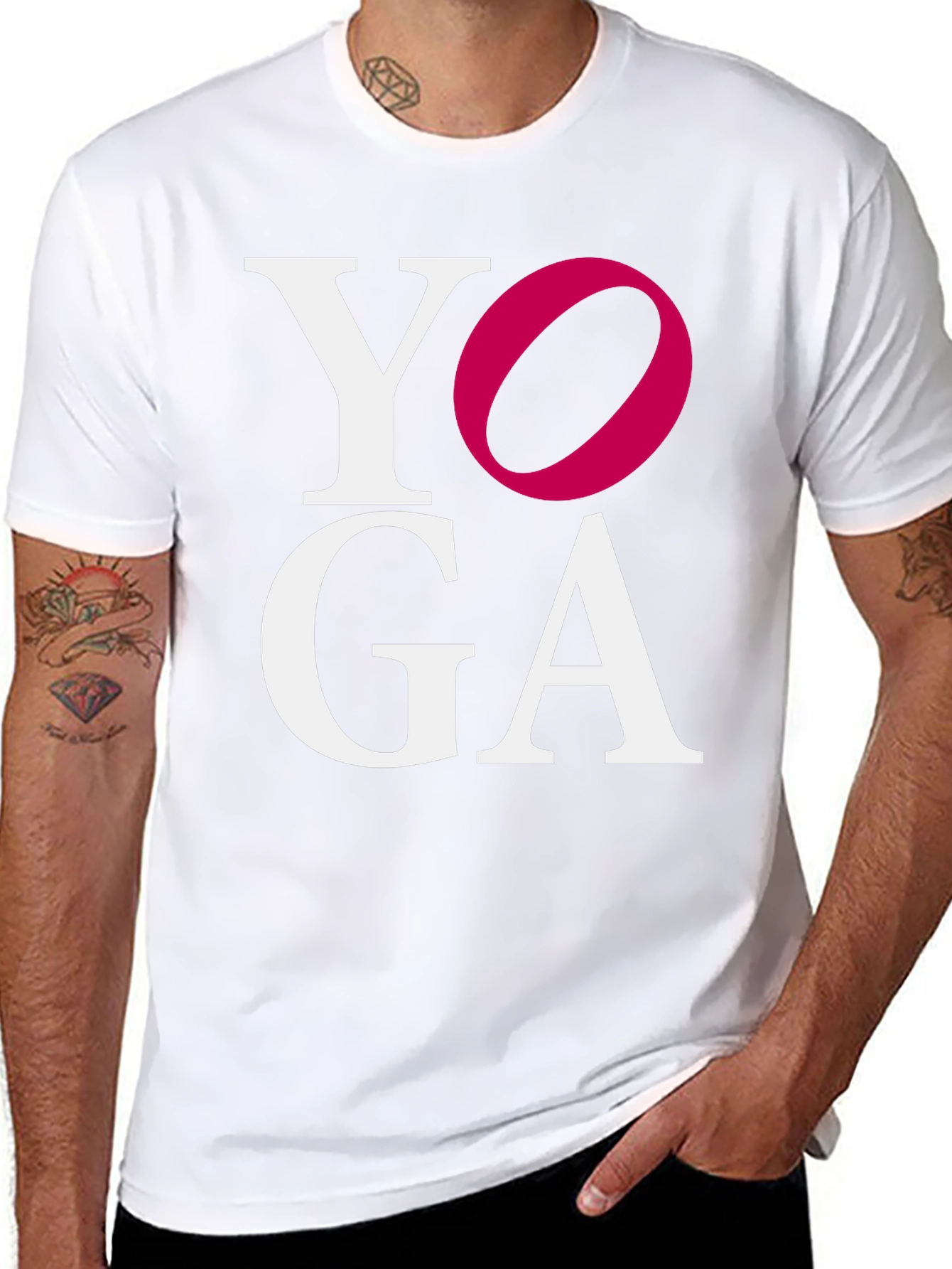 Yoga Graphic Tee - Stylish & Comfortable