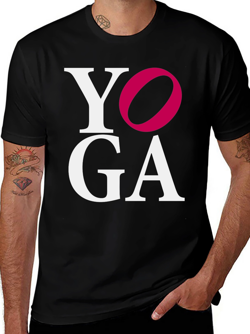 Yoga Graphic Tee - Stylish & Comfortable