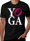 Yoga Graphic Tee - Stylish & Comfortable