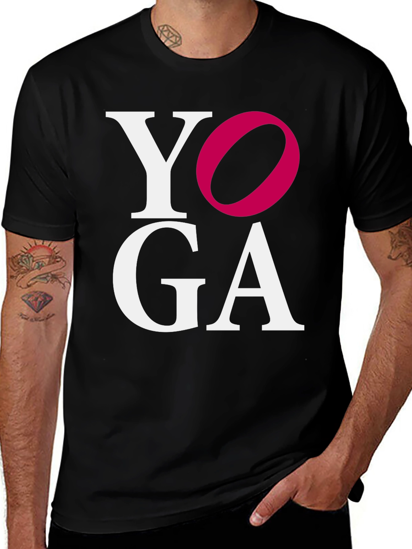 Yoga Graphic Tee - Stylish & Comfortable