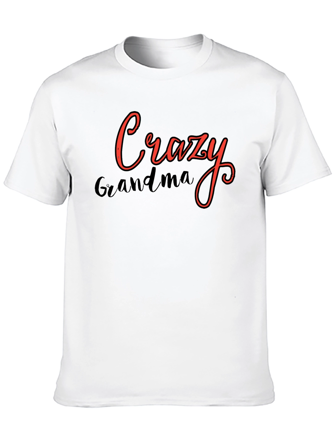 Crazy Grandma Tee - Novelty Graphic T-Shirt