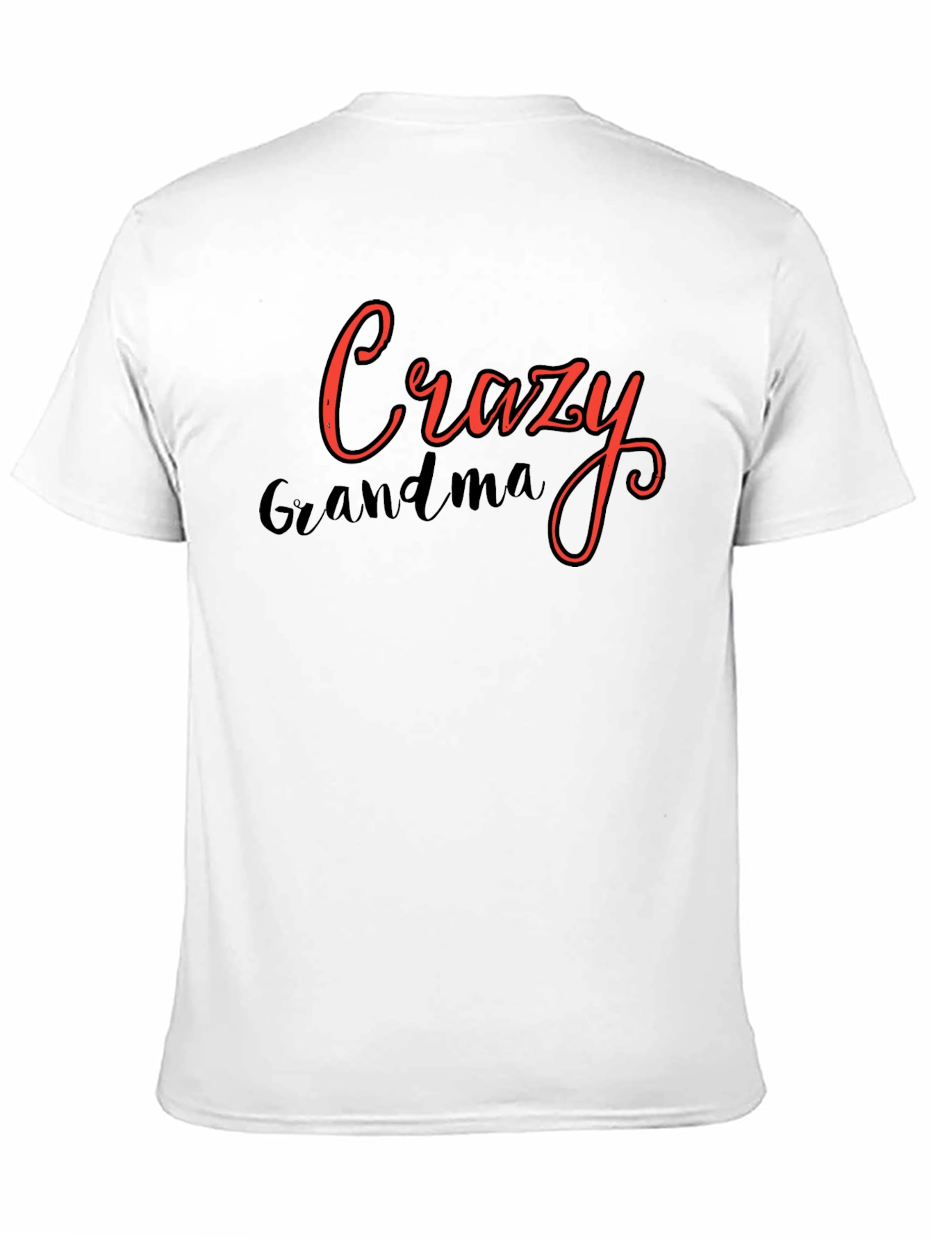 Crazy Grandma Tee - Novelty Graphic T-Shirt