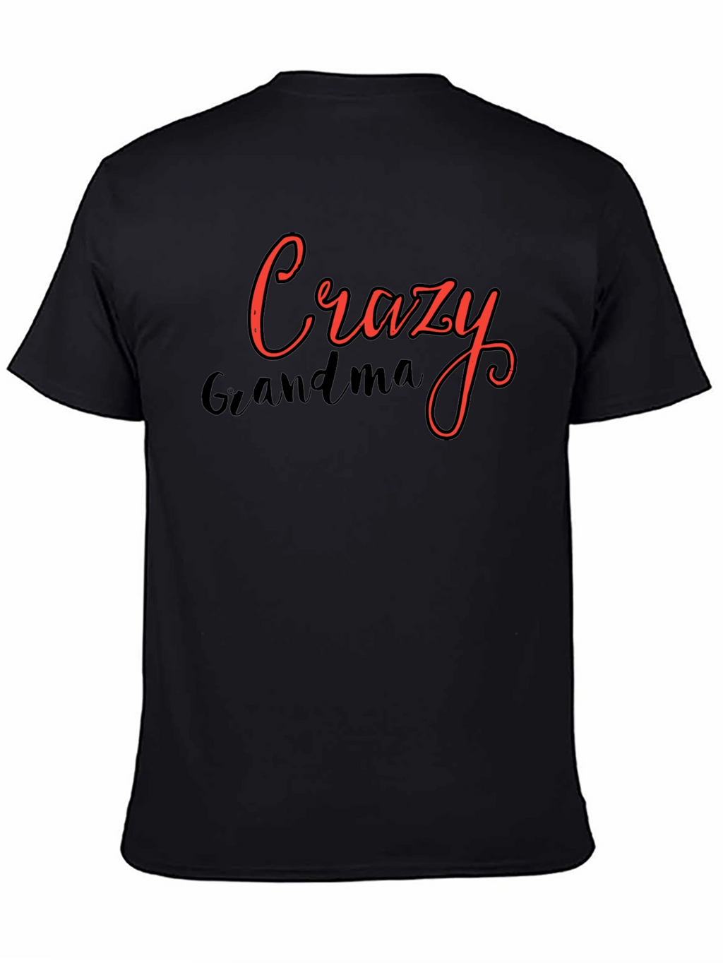 Crazy Grandma Tee - Novelty Graphic T-Shirt