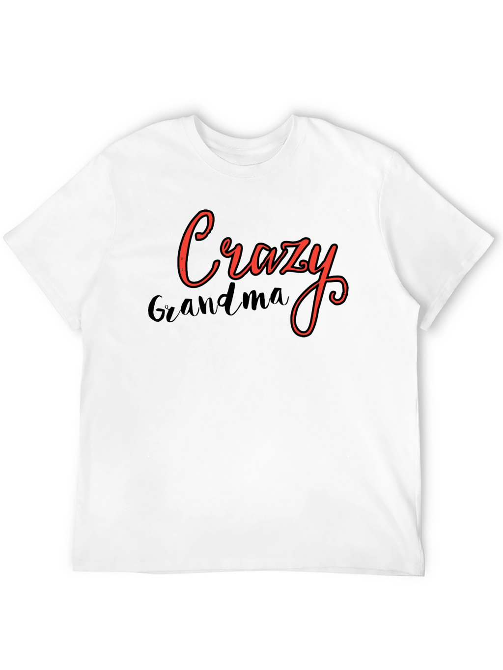 Crazy Grandma Tee - Novelty Graphic T-Shirt