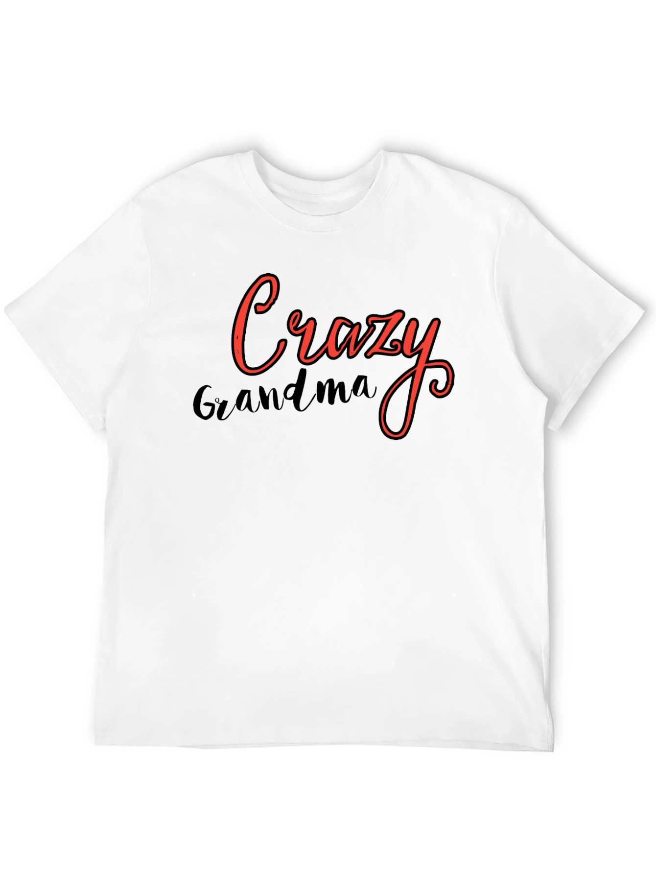 Crazy Grandma Tee - Novelty Graphic T-Shirt