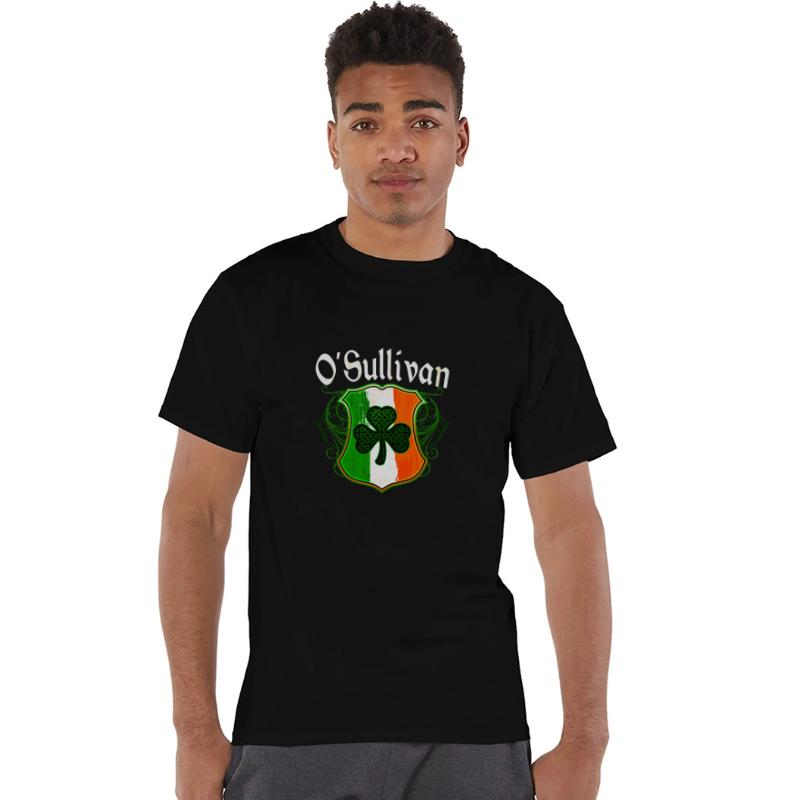 O'Sullivan Irish Surname Ireland Flag Shamrock