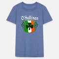 O'Sullivan Irish Surname Ireland Flag Shamrock