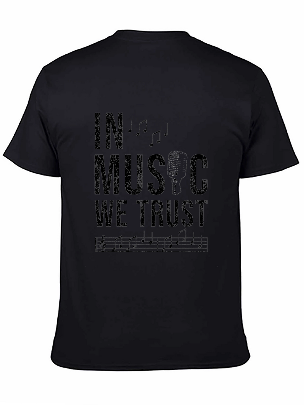 In Music We Trust Graphic T-Shirt