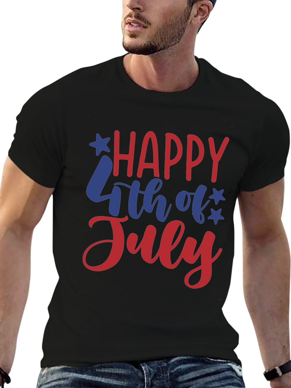 Happy 4th of July Graphic T-Shirt