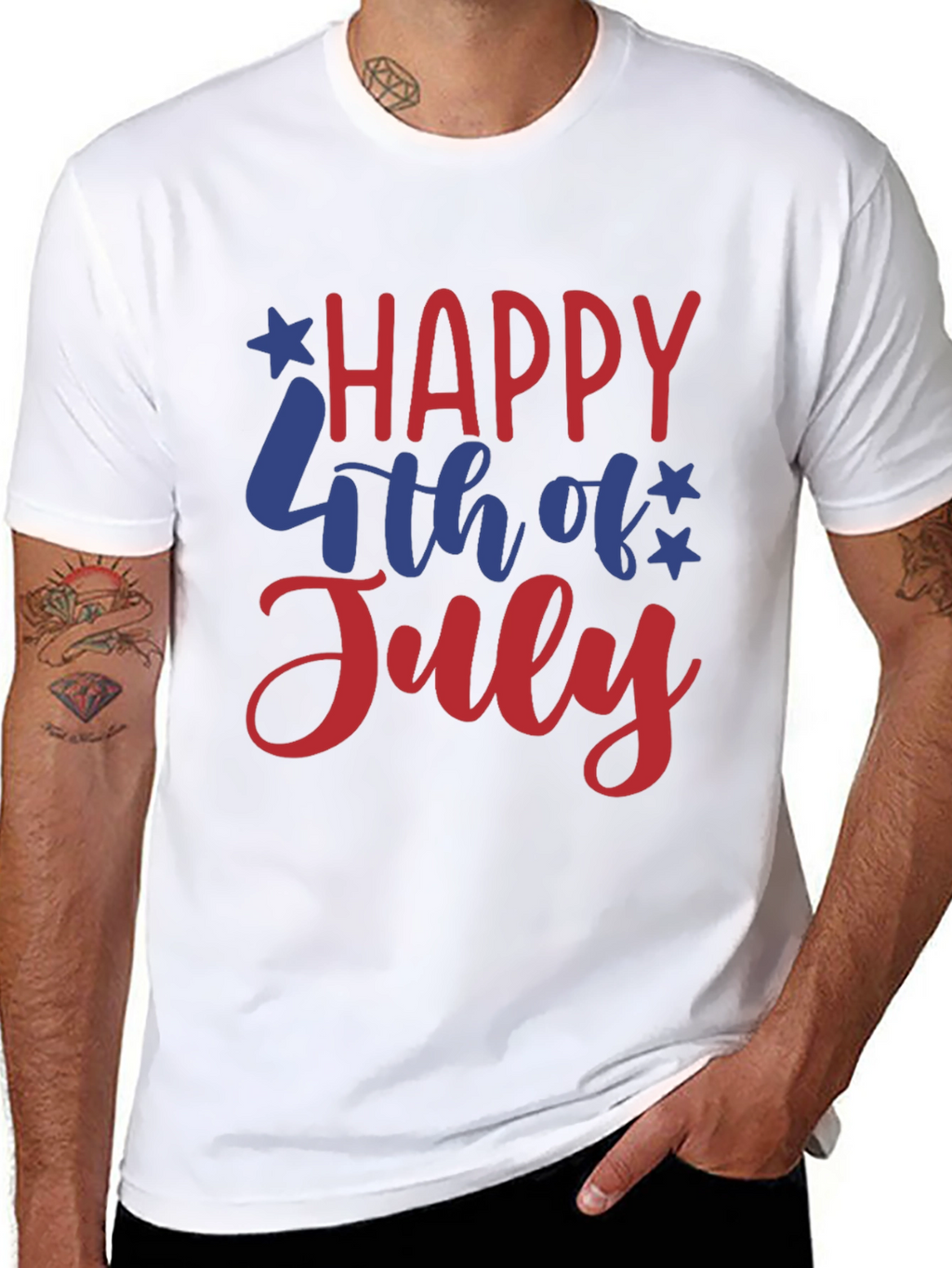 Happy 4th of July Graphic T-Shirt