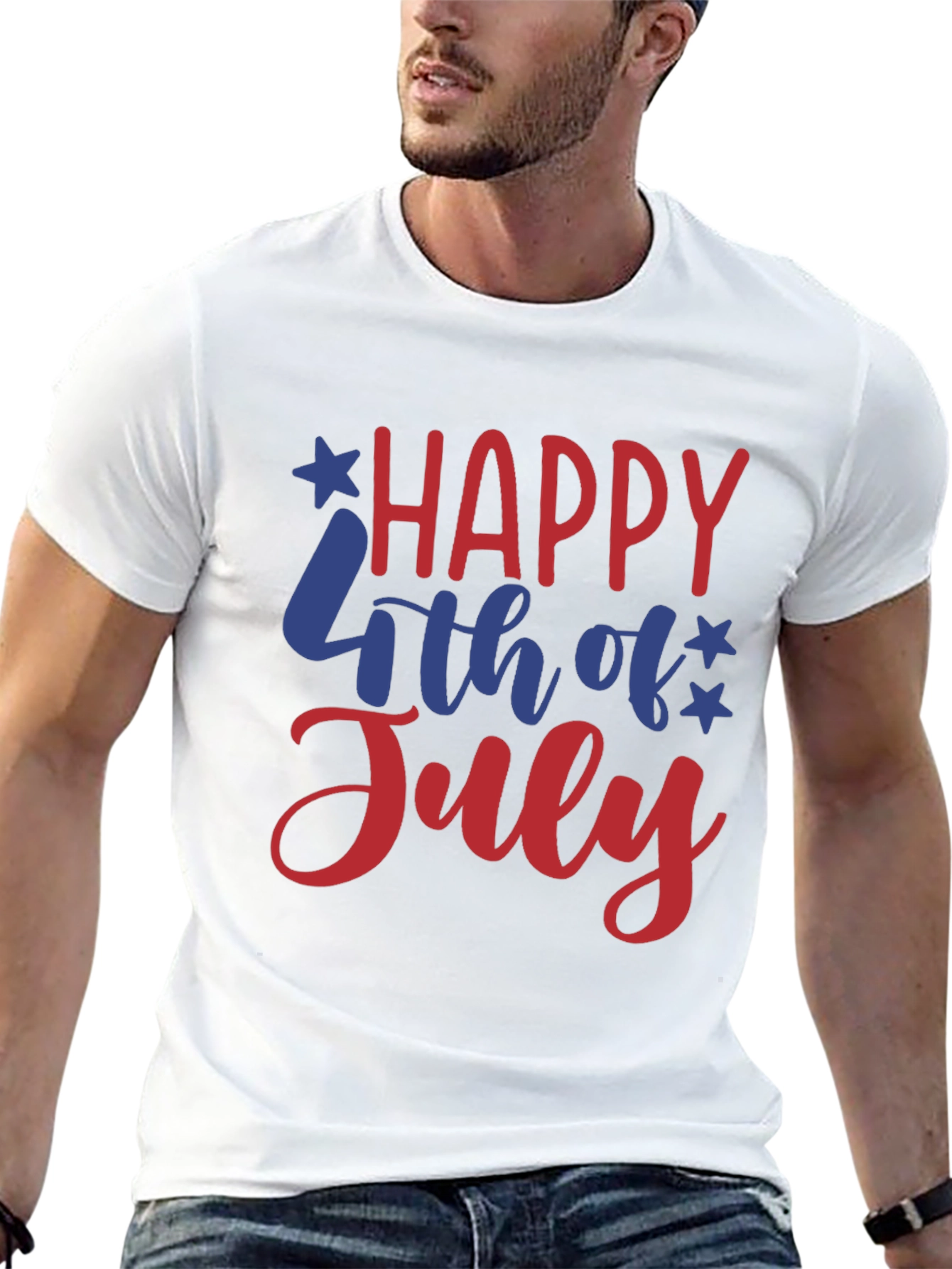 Happy 4th of July Graphic T-Shirt