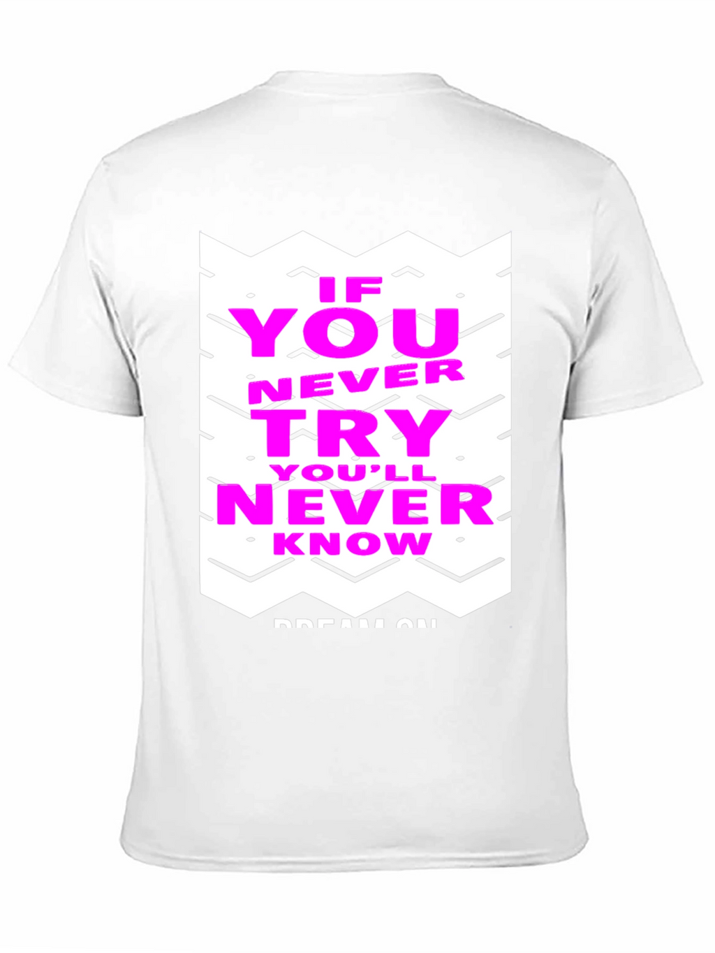 Motivational Graphic Tee - Never Know