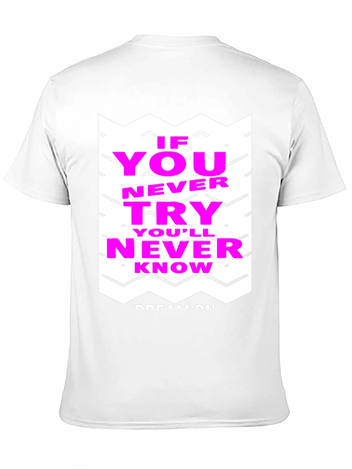Motivational Graphic Tee - Never Know