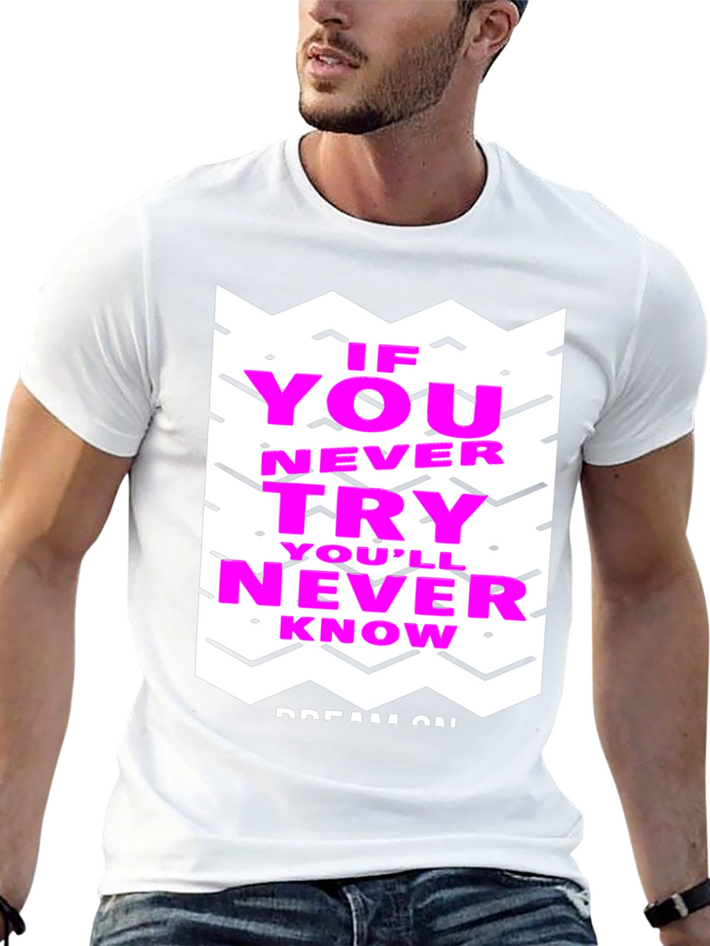 Motivational Graphic Tee - Never Know