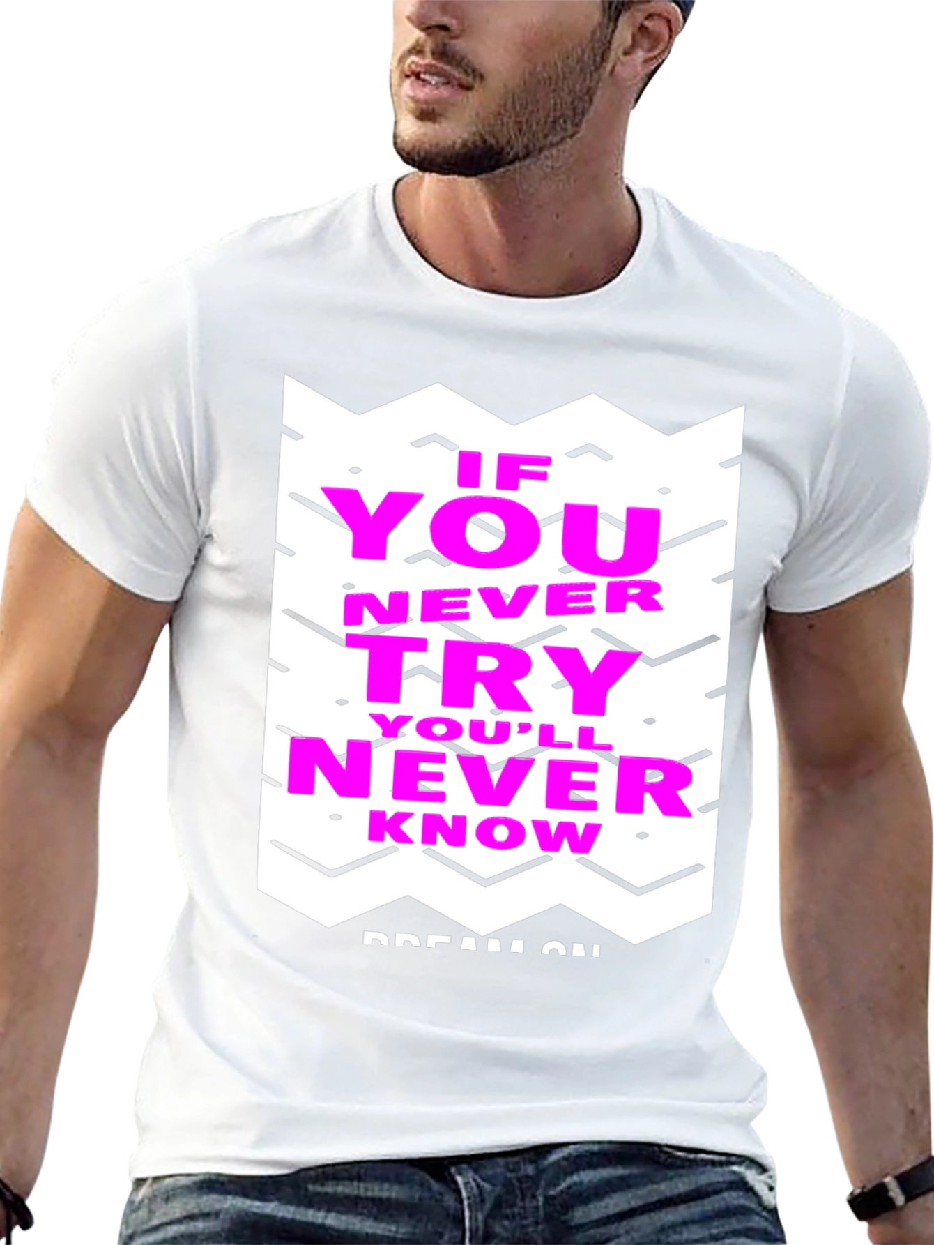 Motivational Graphic Tee - Never Know