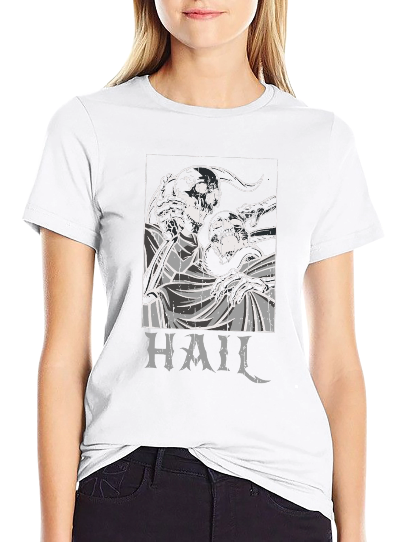 Hail Skull Graphic Tee
