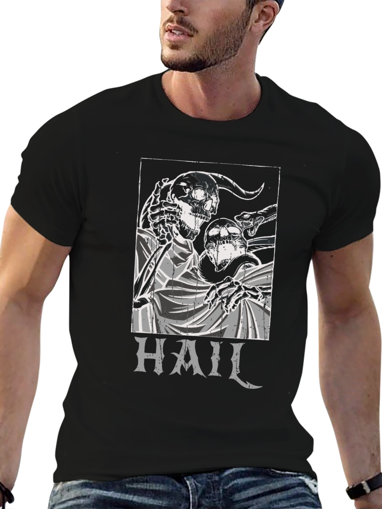 Hail Skull Graphic Tee