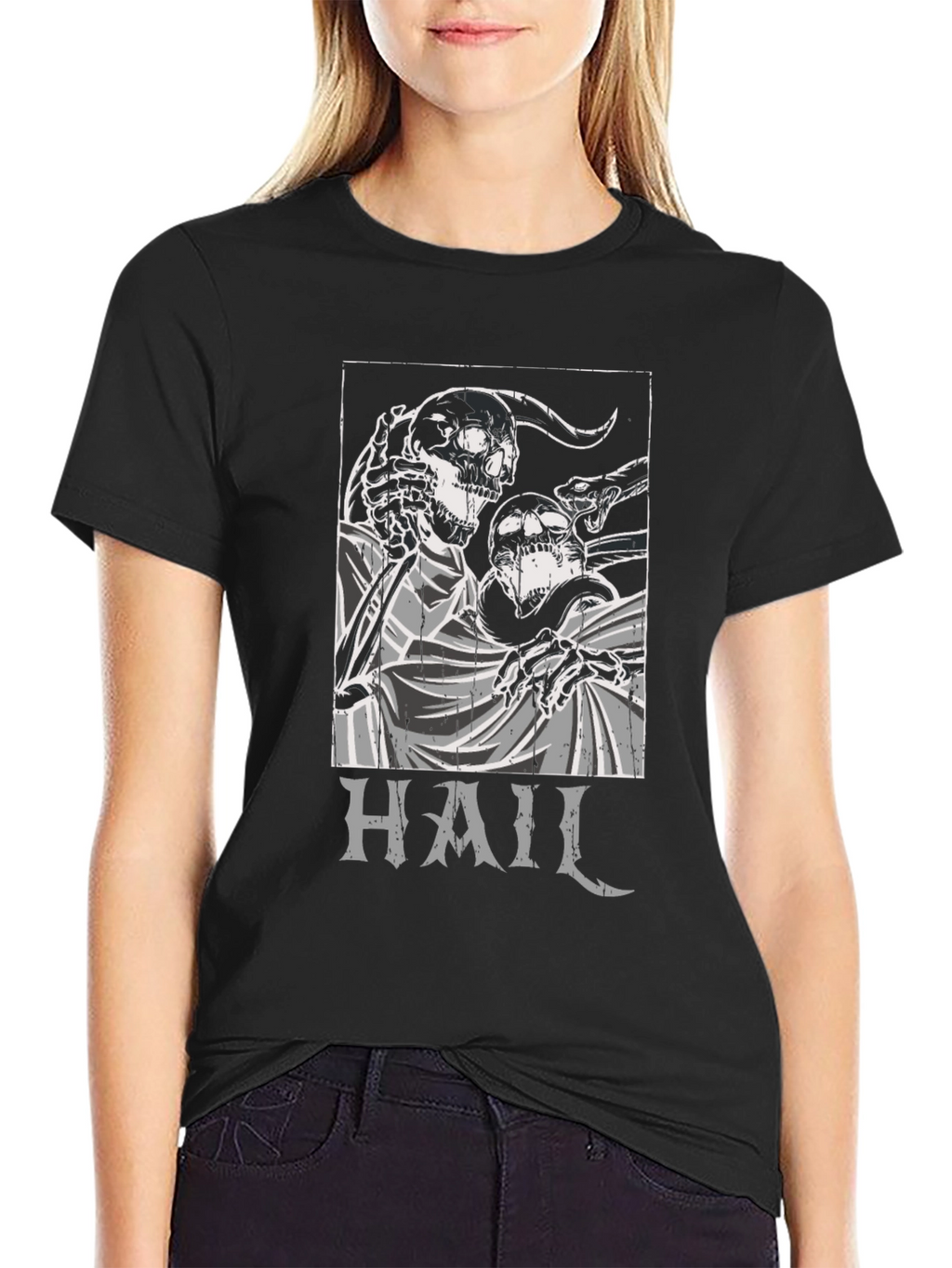 Hail Skull Graphic Tee