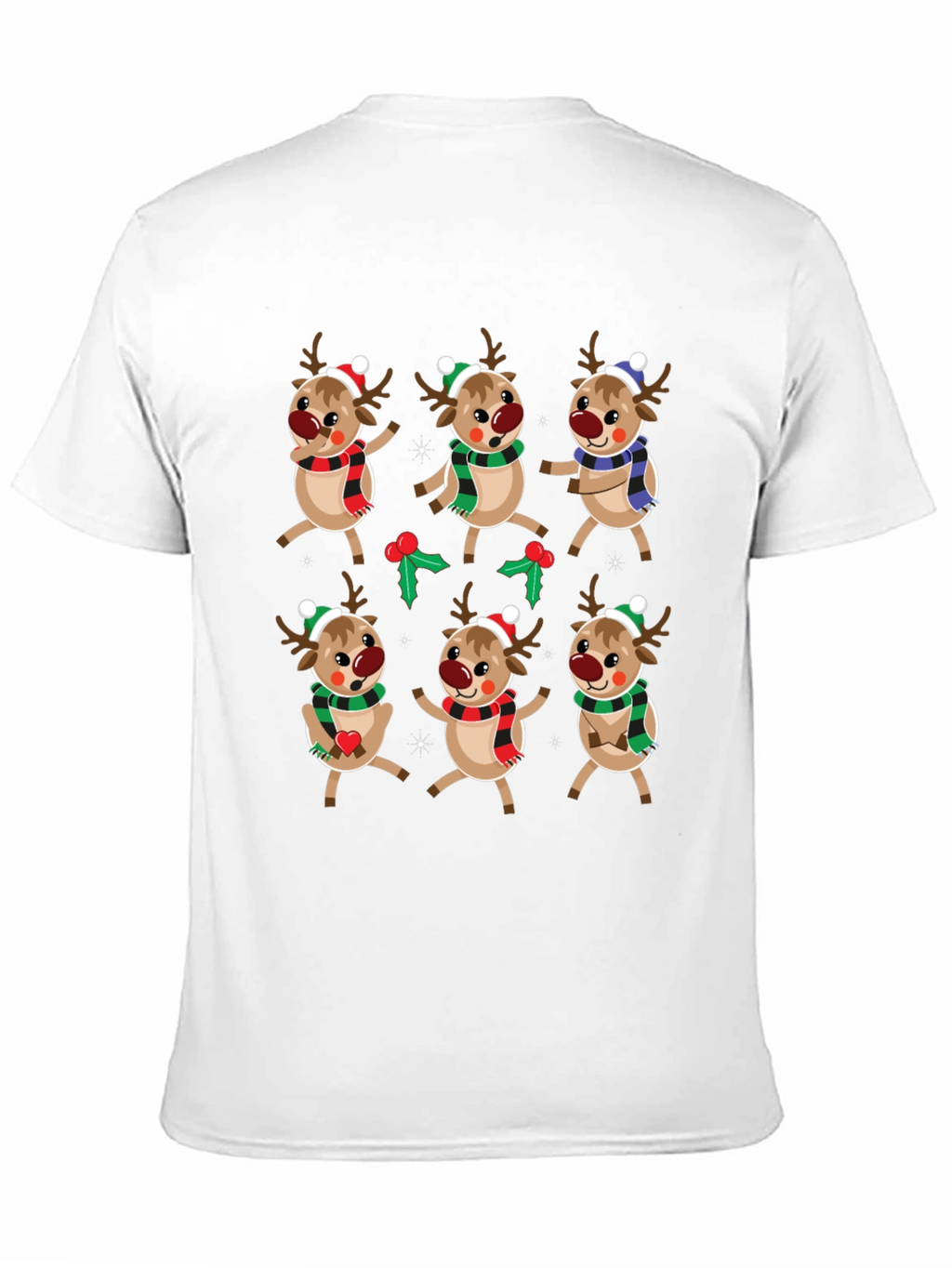 Festive Reindeer Christmas T-Shirt