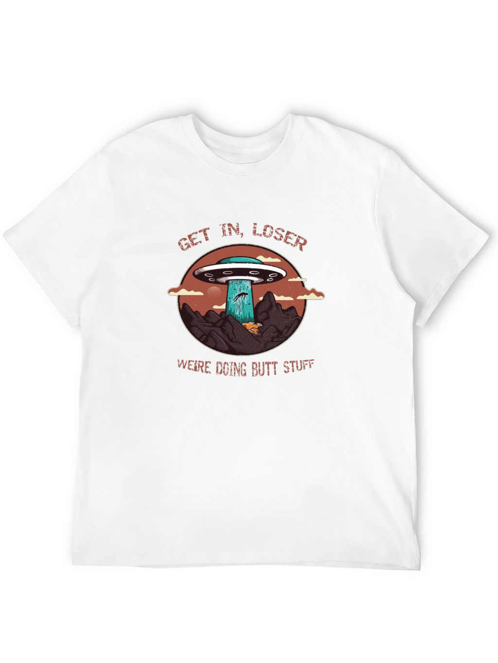 Get In Loser UFO Graphic Tee