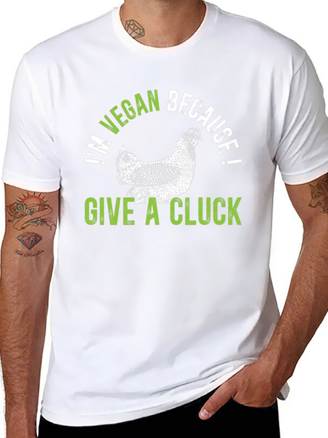 Vegan Chicken Cluck T-Shirt