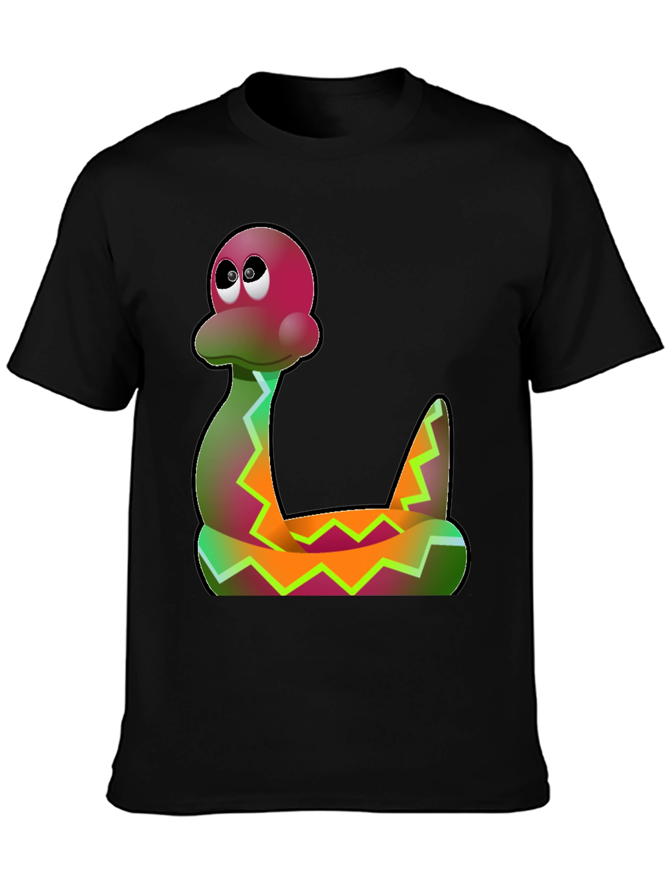 Cartoon Snake T-Shirt - Funky Design