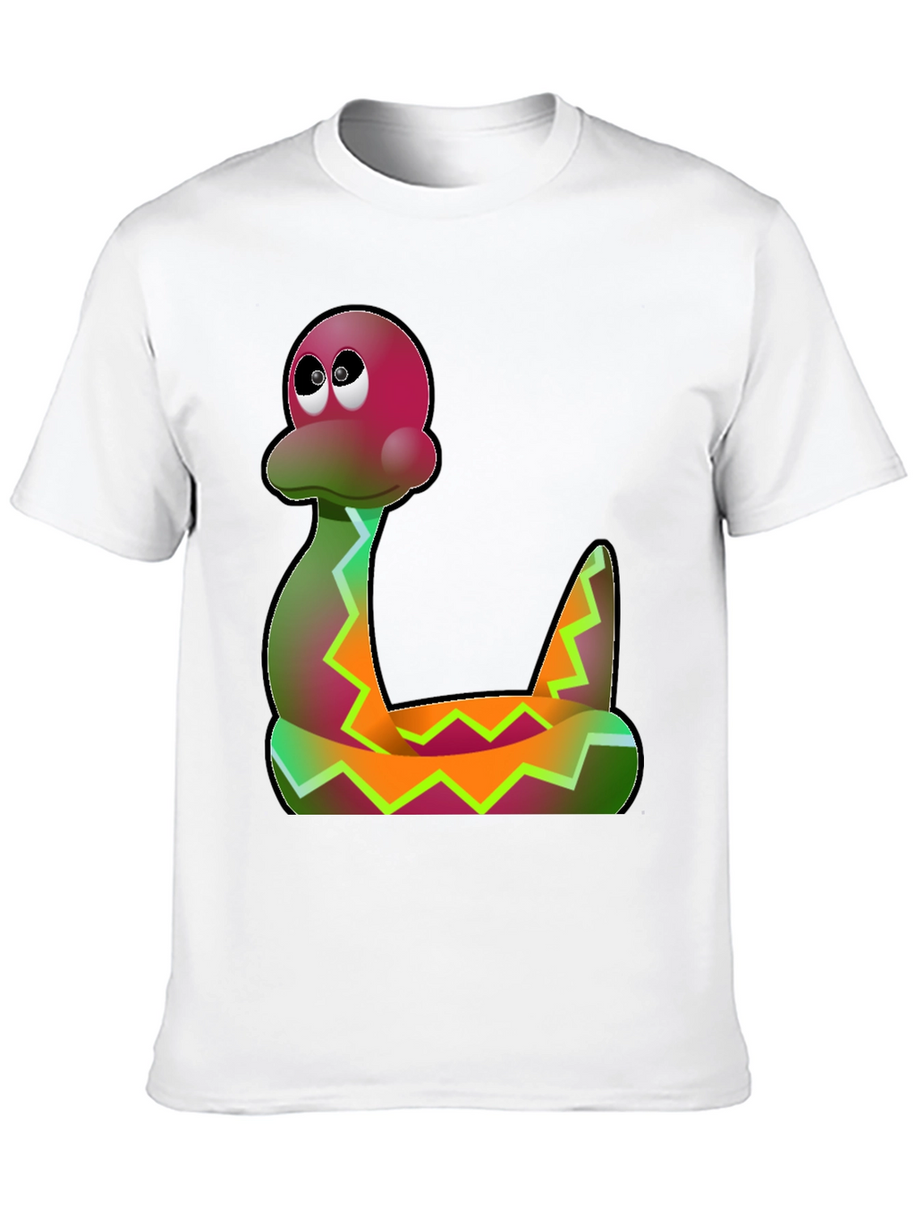 Cartoon Snake T-Shirt - Funky Design