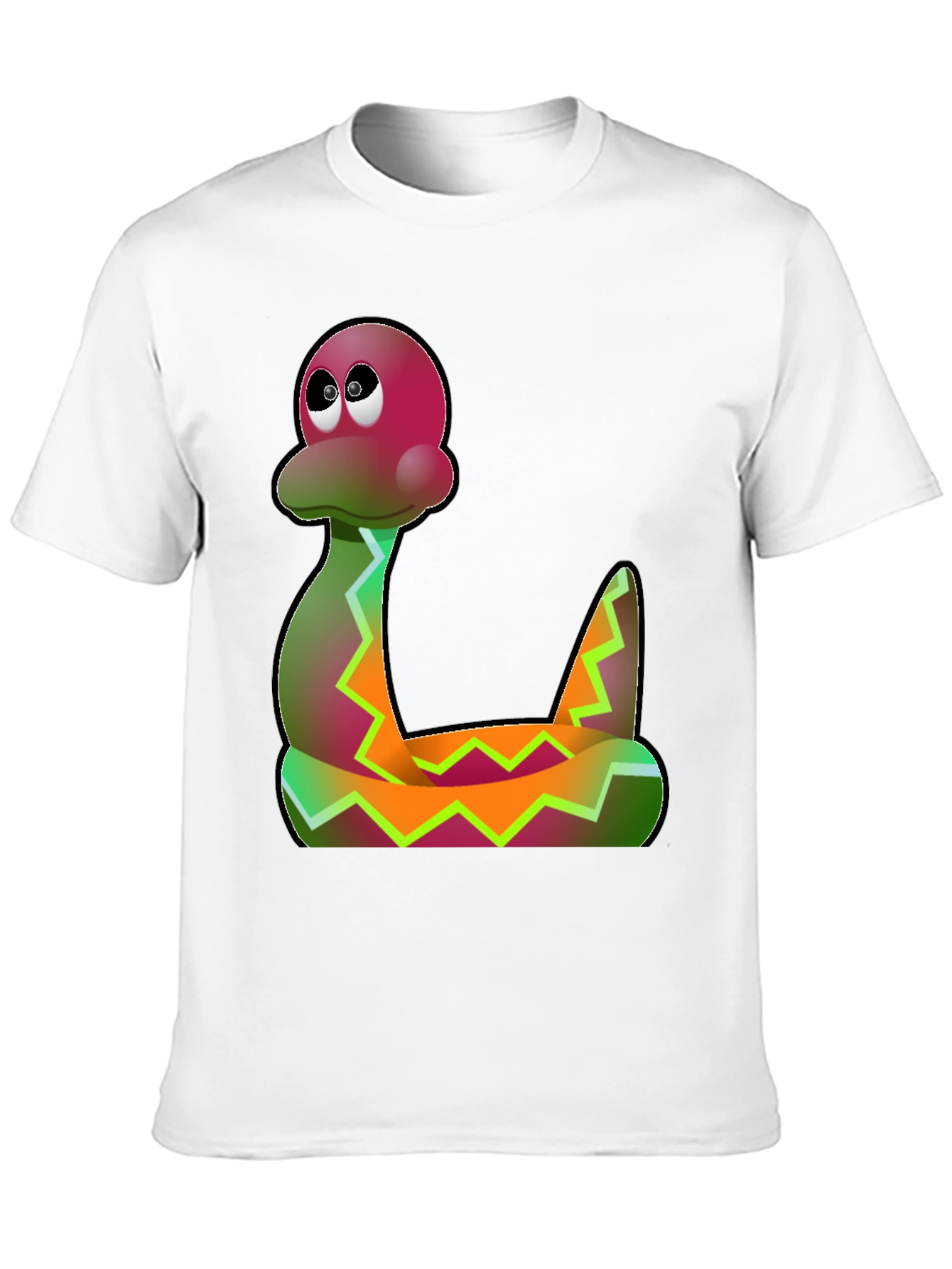 Cartoon Snake T-Shirt - Funky Design