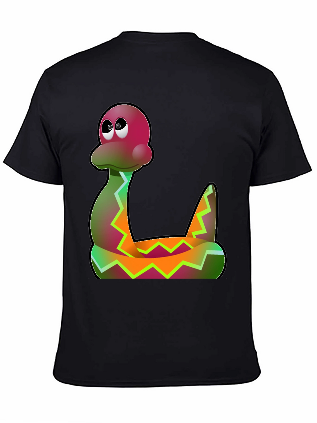 Cartoon Snake T-Shirt - Funky Design