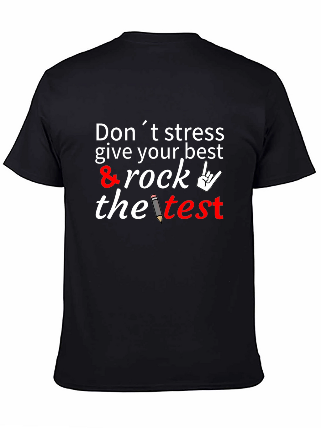 Dont Stress Rock the Test T-Shirt