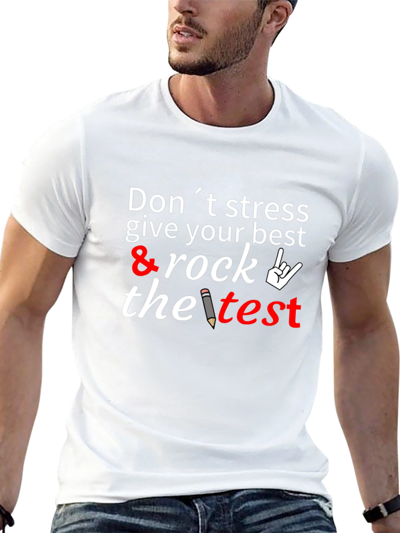 Dont Stress Rock the Test T-Shirt