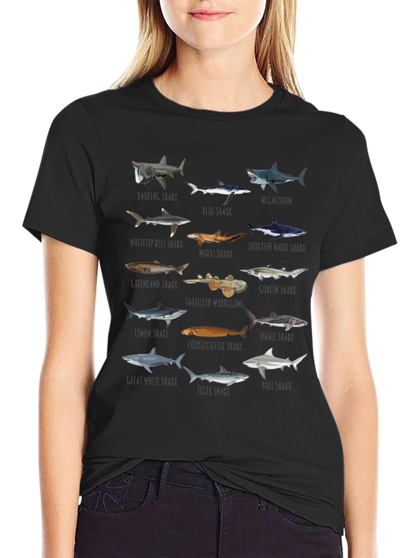 Sharks of the World Graphic Tee