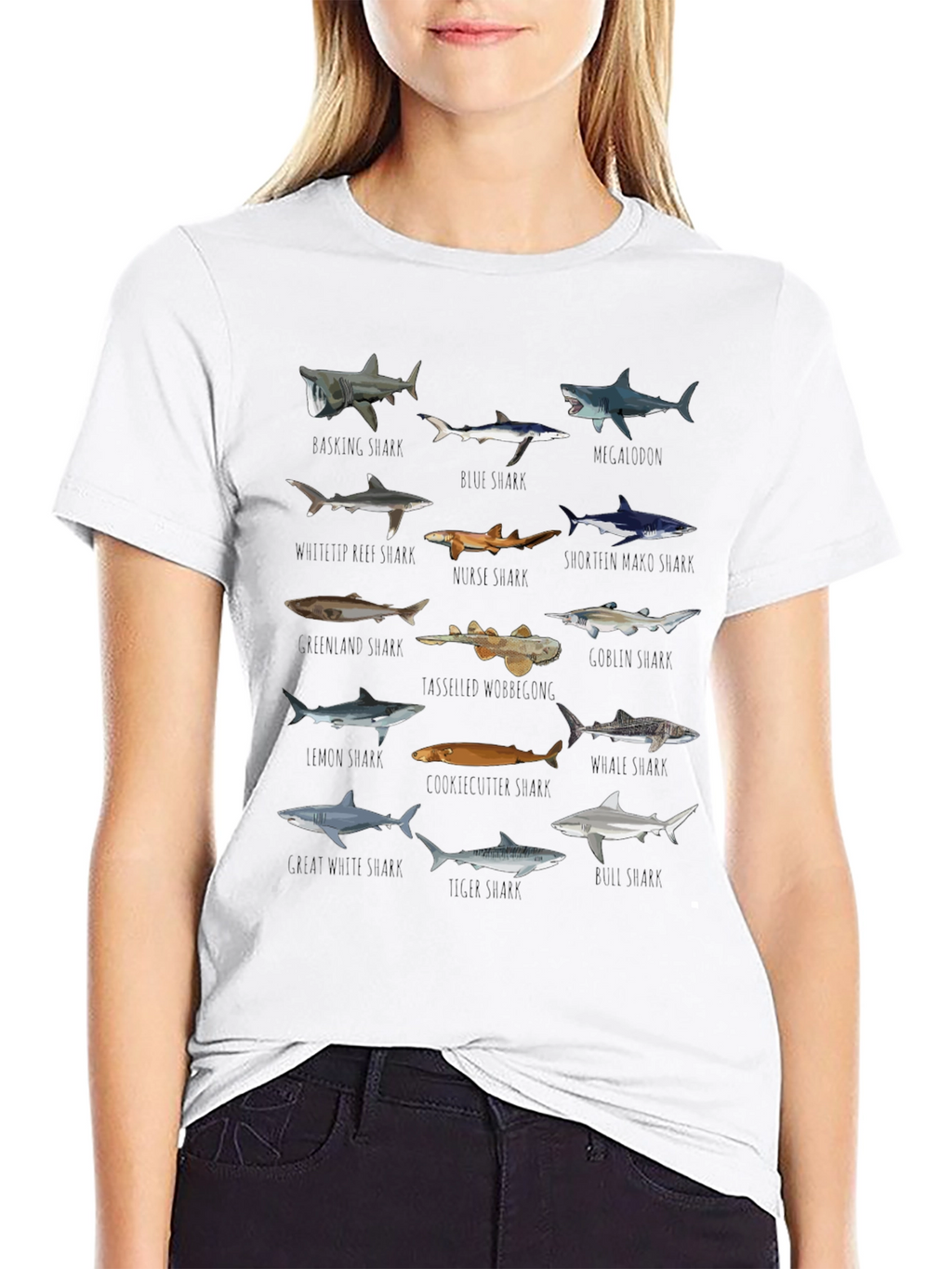 Sharks of the World Graphic Tee
