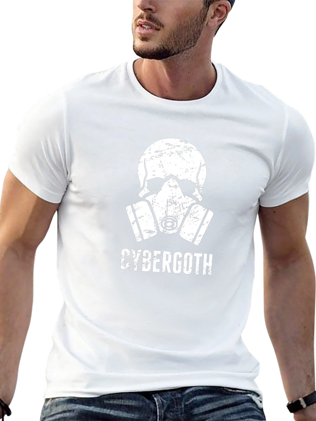 Cyber Goth Graphic T-Shirt