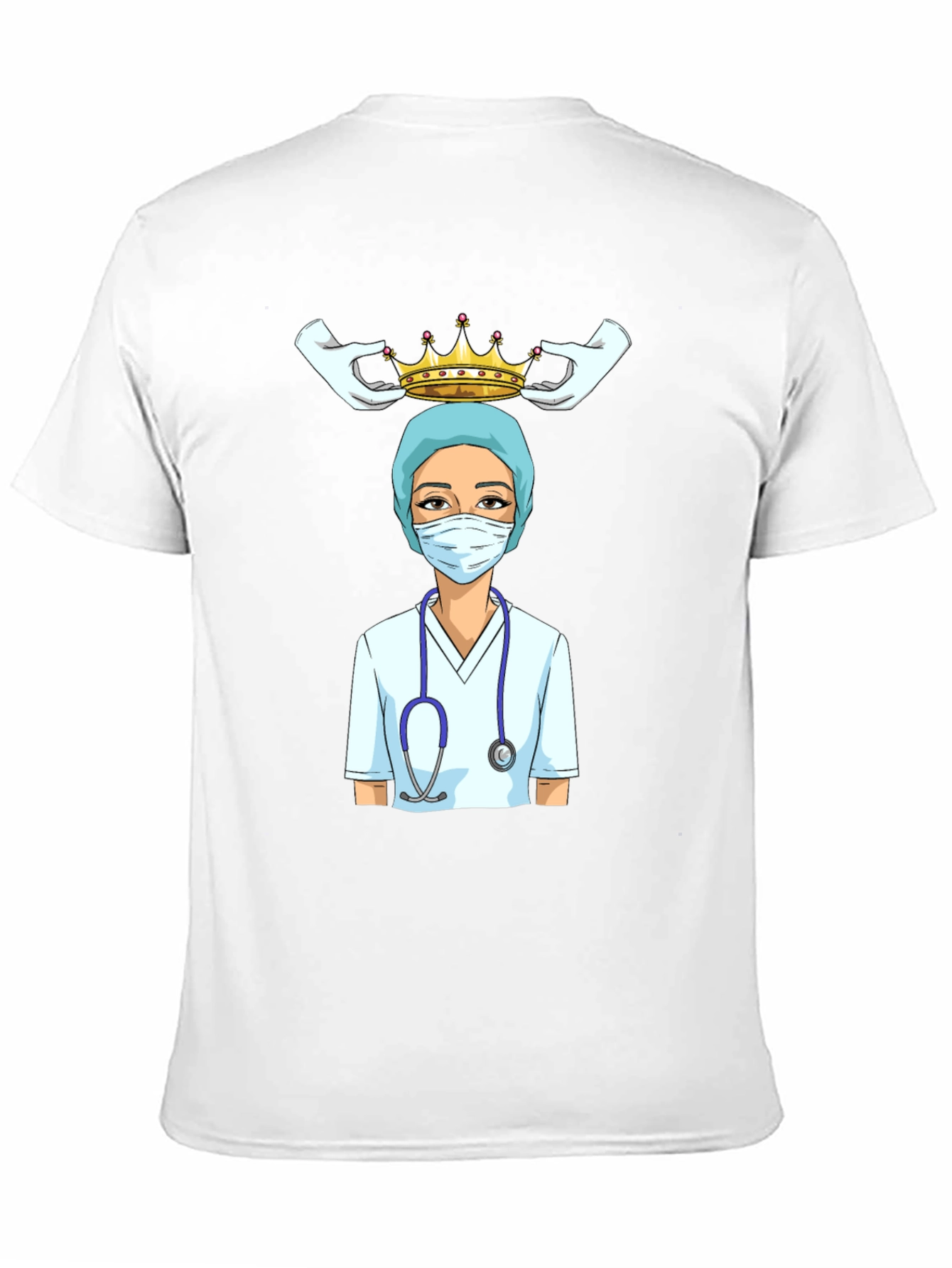 Nurse Queen T-Shirt - Healthcare Hero Tee