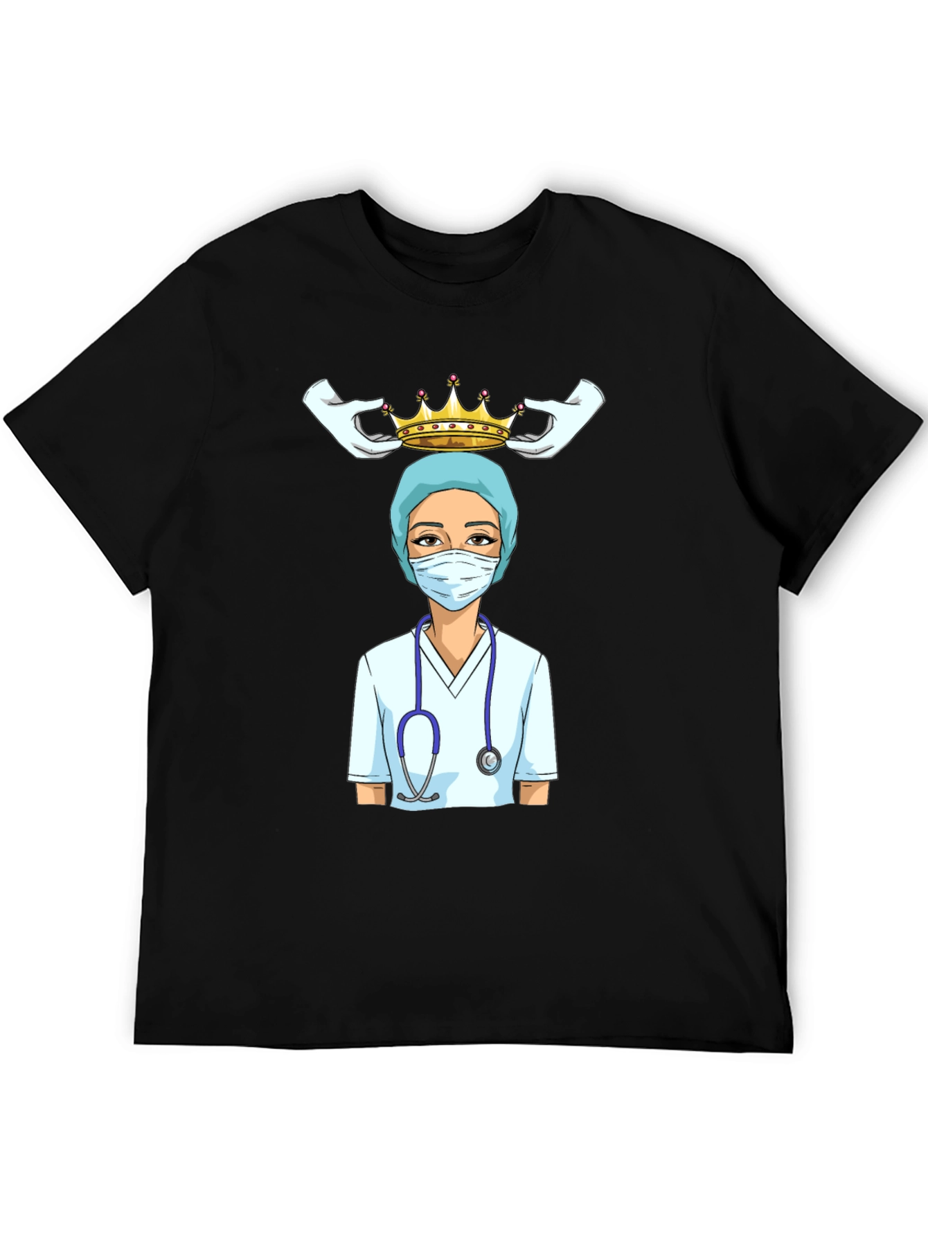Nurse Queen T-Shirt - Healthcare Hero Tee