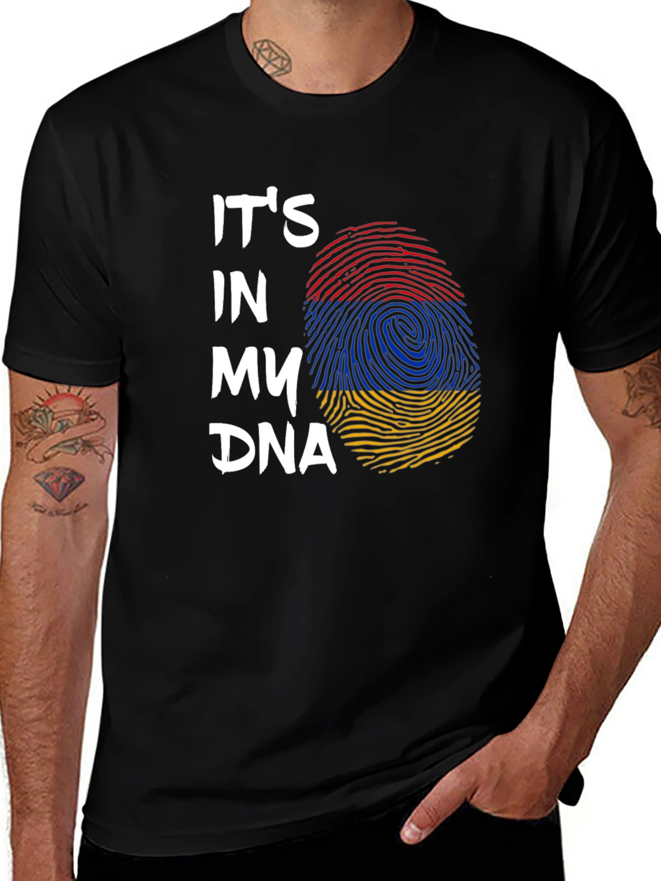 Armenian DNA T-Shirt - Unique Heritage Pride Tee