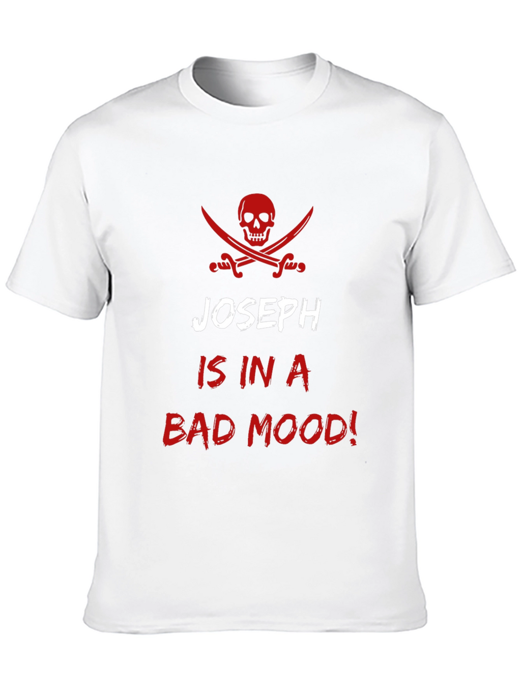 Josephs Bad Mood T-Shirt - Pirate Style