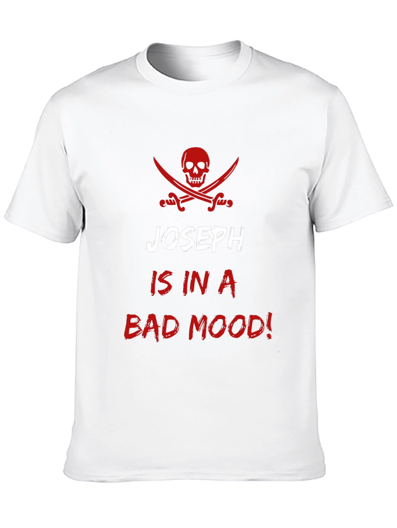 Josephs Bad Mood T-Shirt - Pirate Style