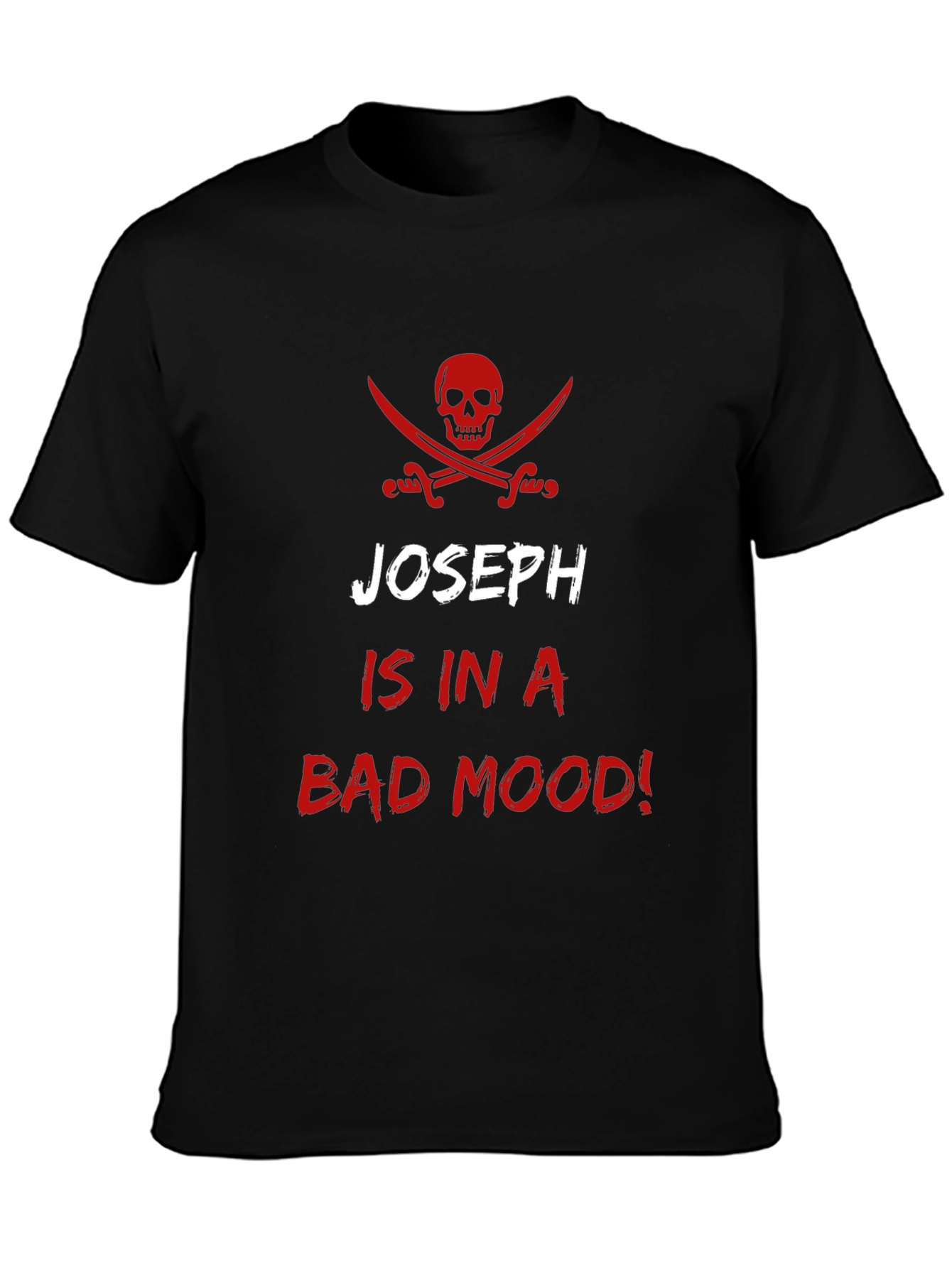 Josephs Bad Mood T-Shirt - Pirate Style