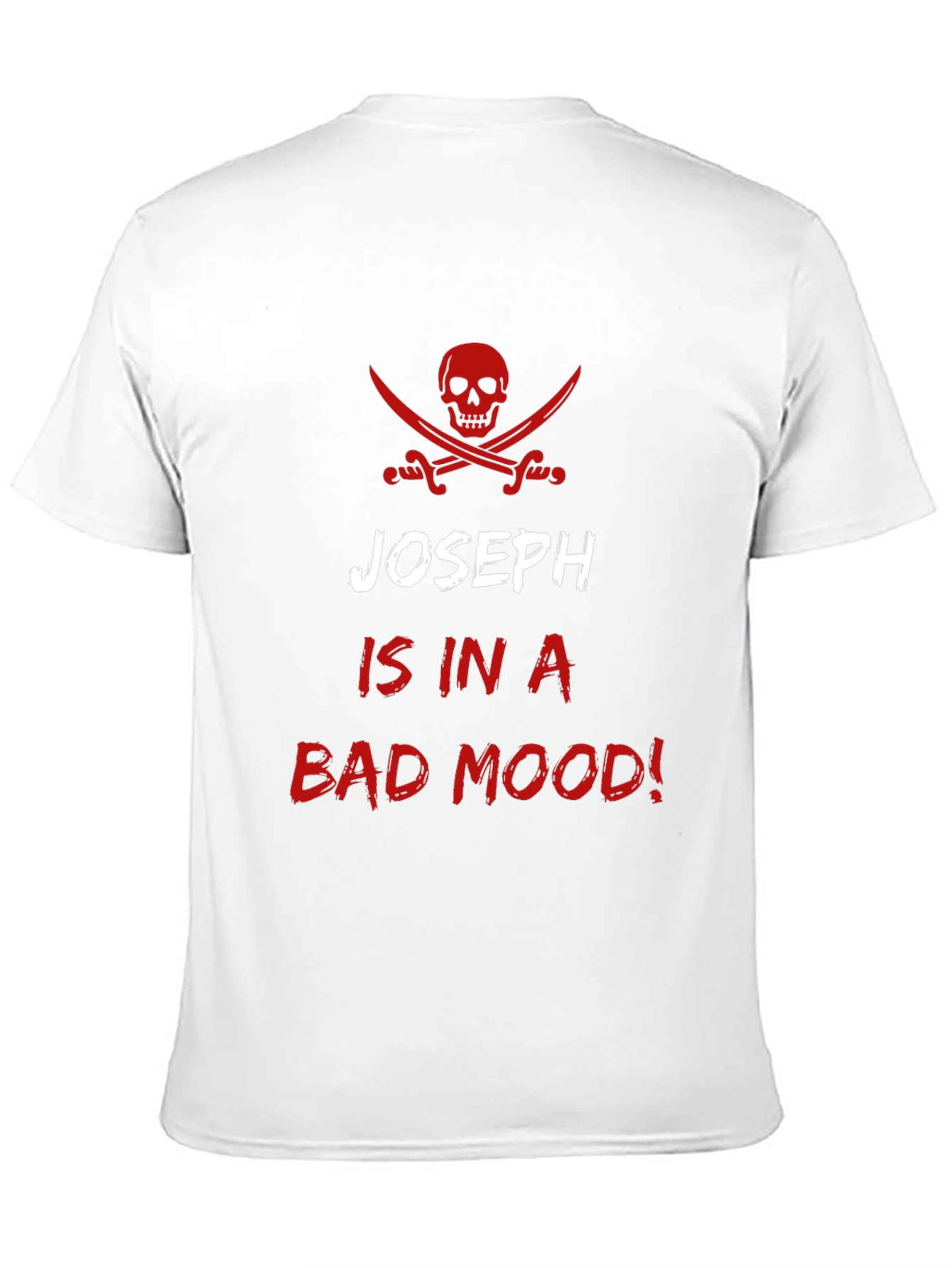 Josephs Bad Mood T-Shirt - Pirate Style