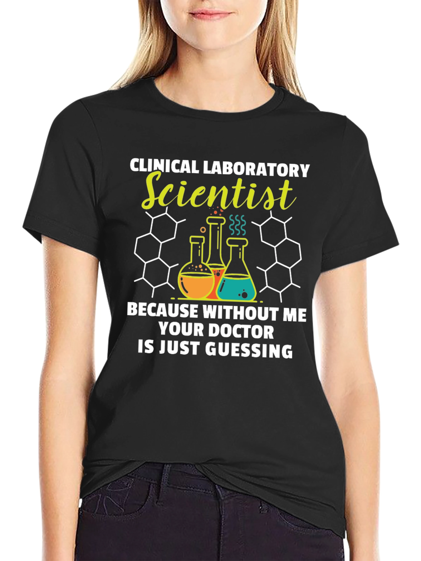 Clinical Lab Scientist T-Shirt - Doctor Guessing Funny Tee