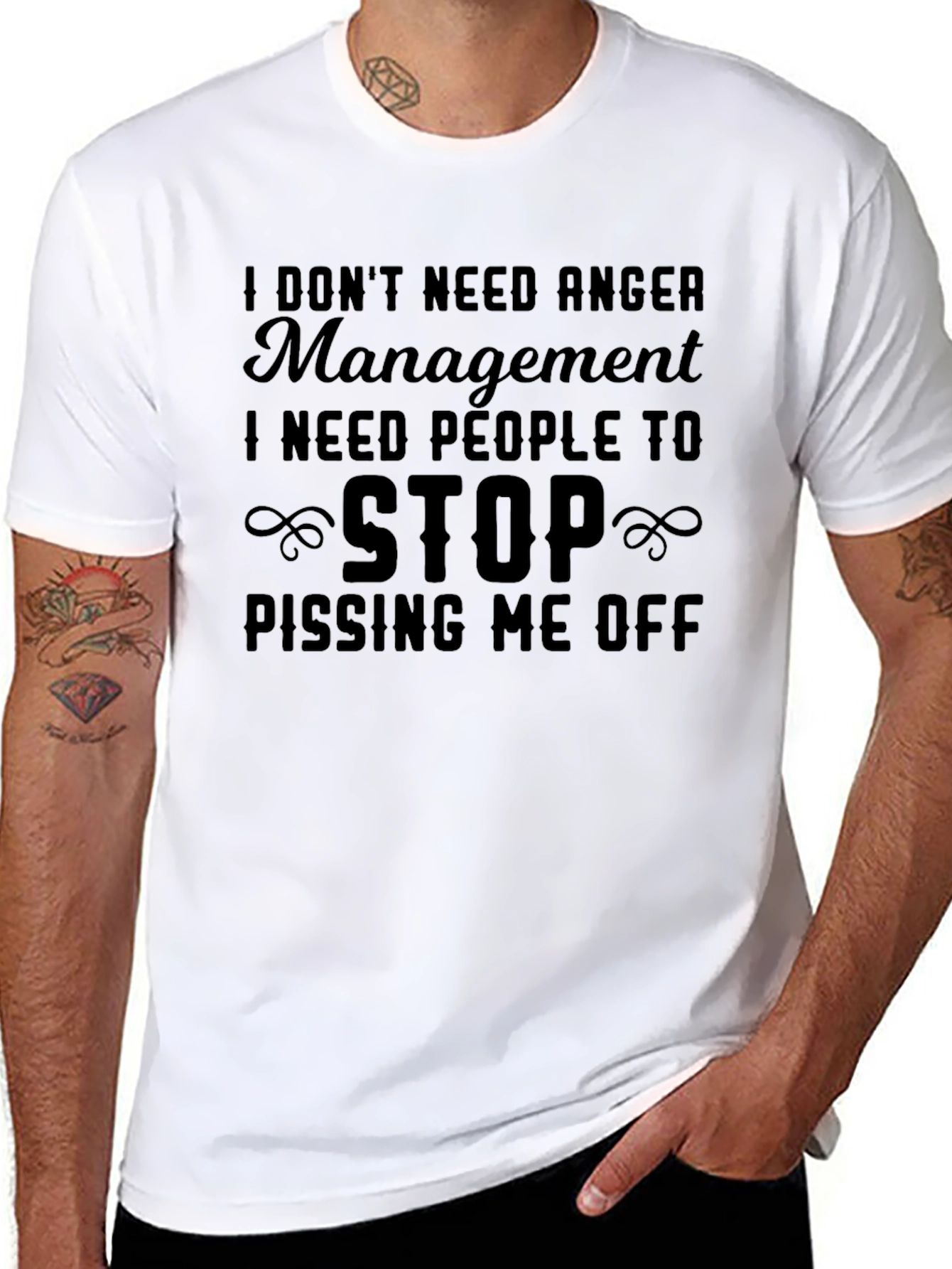 I Dont Need Anger Management T-Shirt
