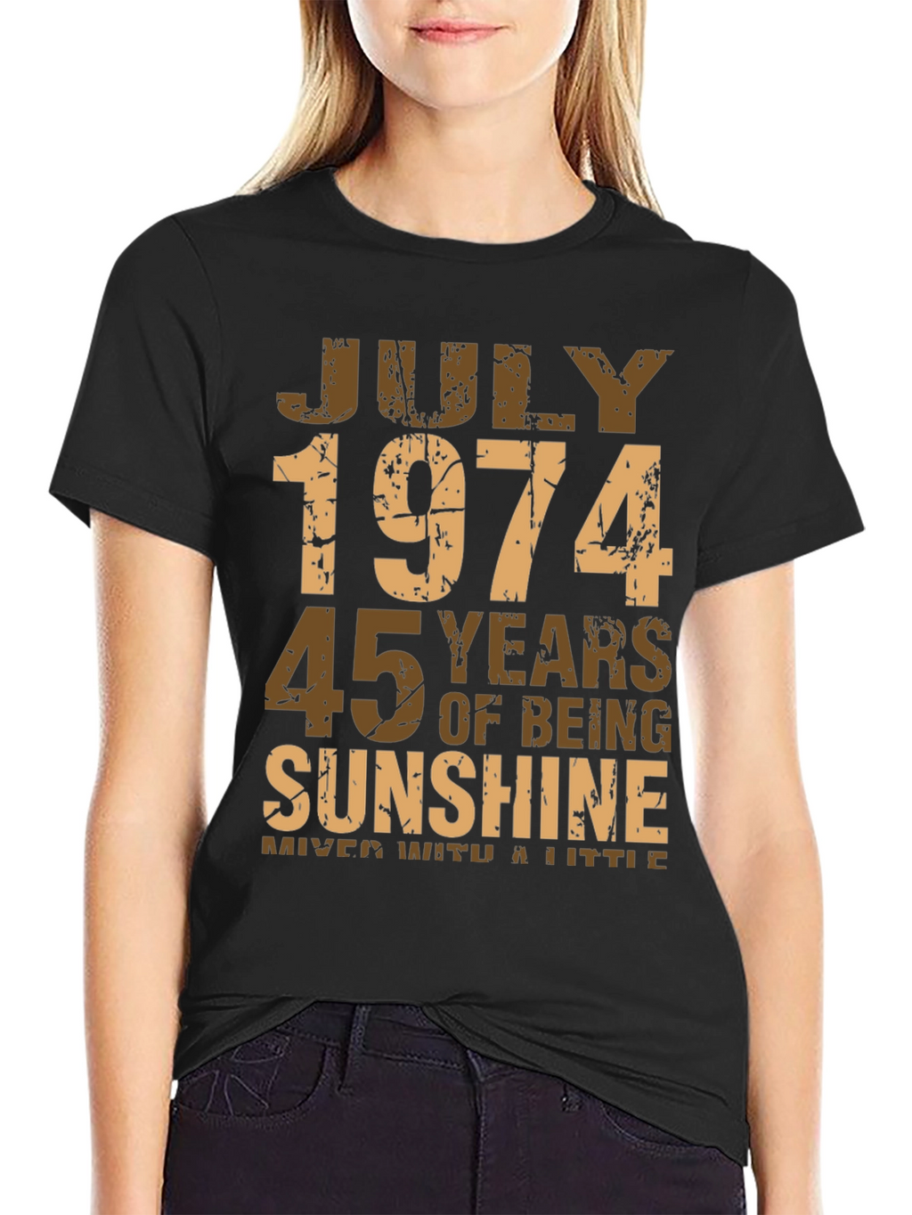 July 1974 45 Years of Sunshine T-Shirt
