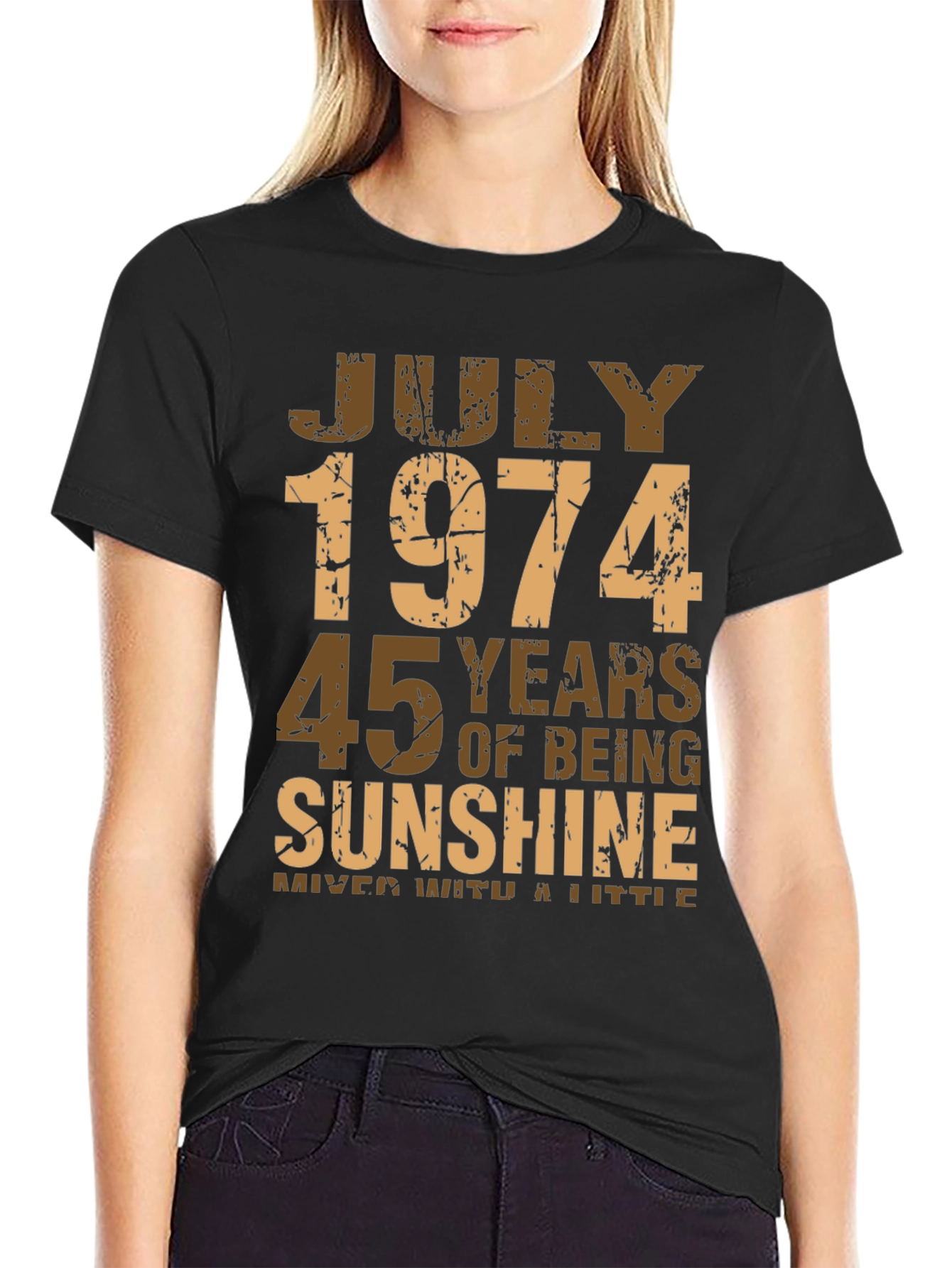 July 1974 45 Years of Sunshine T-Shirt