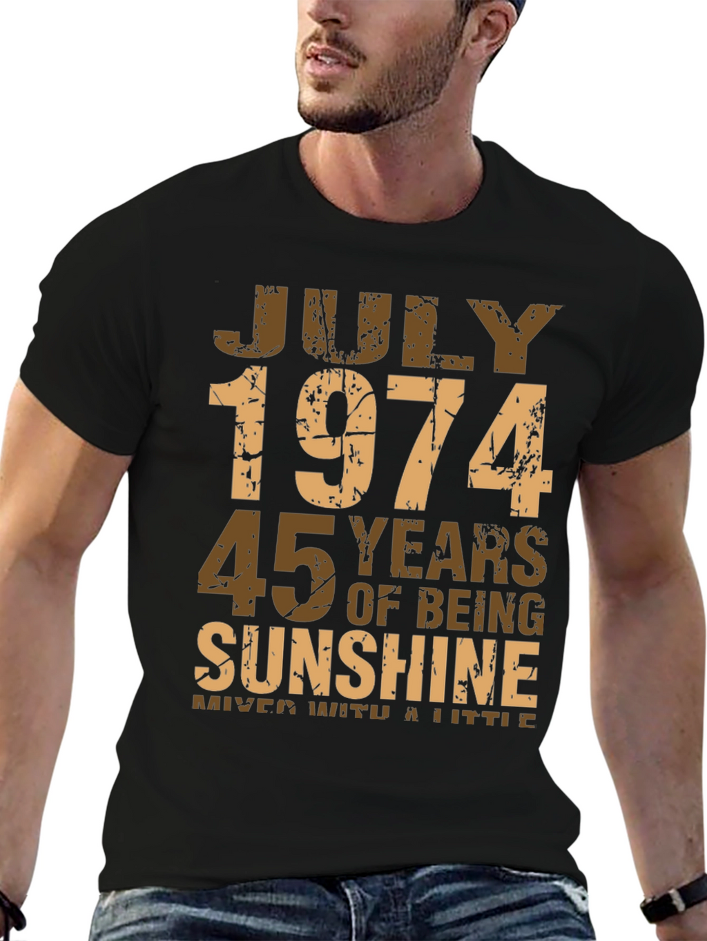 July 1974 45 Years of Sunshine T-Shirt