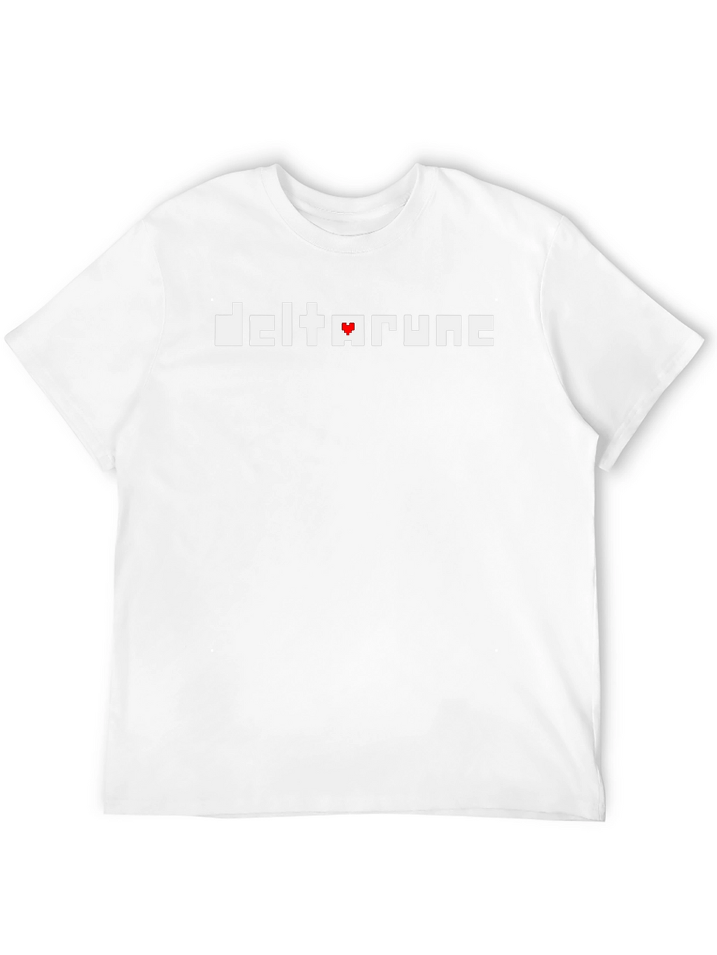 Deltarune Pixel Logo Black T-Shirt